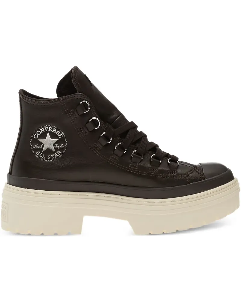 Converse Chuck Taylor logo-patch sneakers - Braun Braun