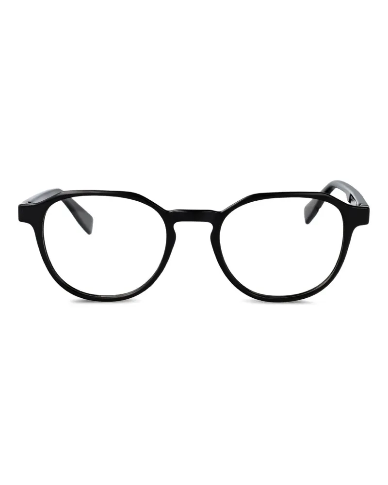 Lacoste Brille mit rundem Gestell - Schwarz Schwarz