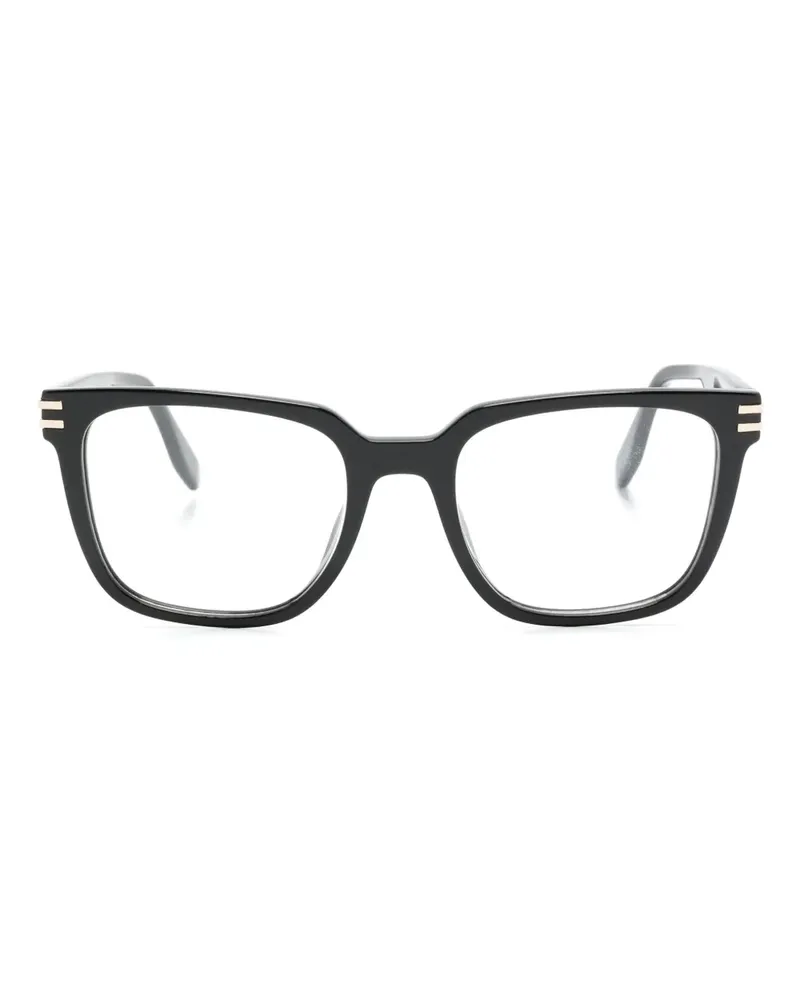 Marc Jacobs Brille mit eckigem Gestell - Schwarz Schwarz