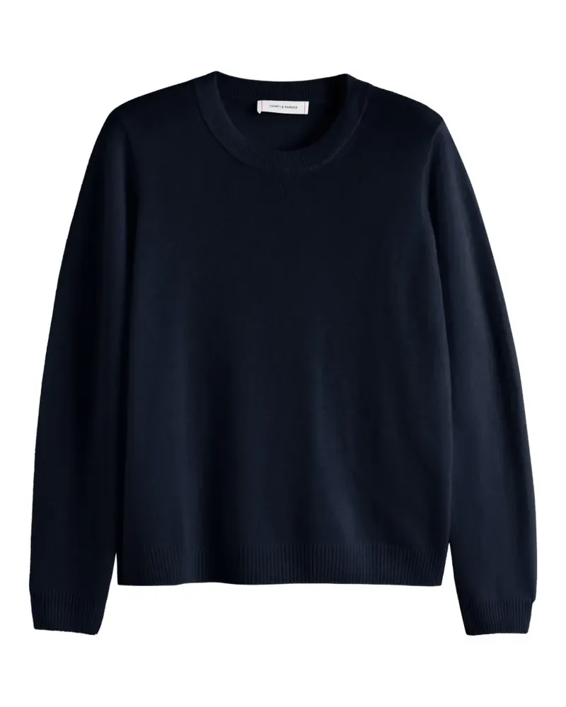Chinti & Parker Pullover mit rundem Ausschnitt - Blau Blau