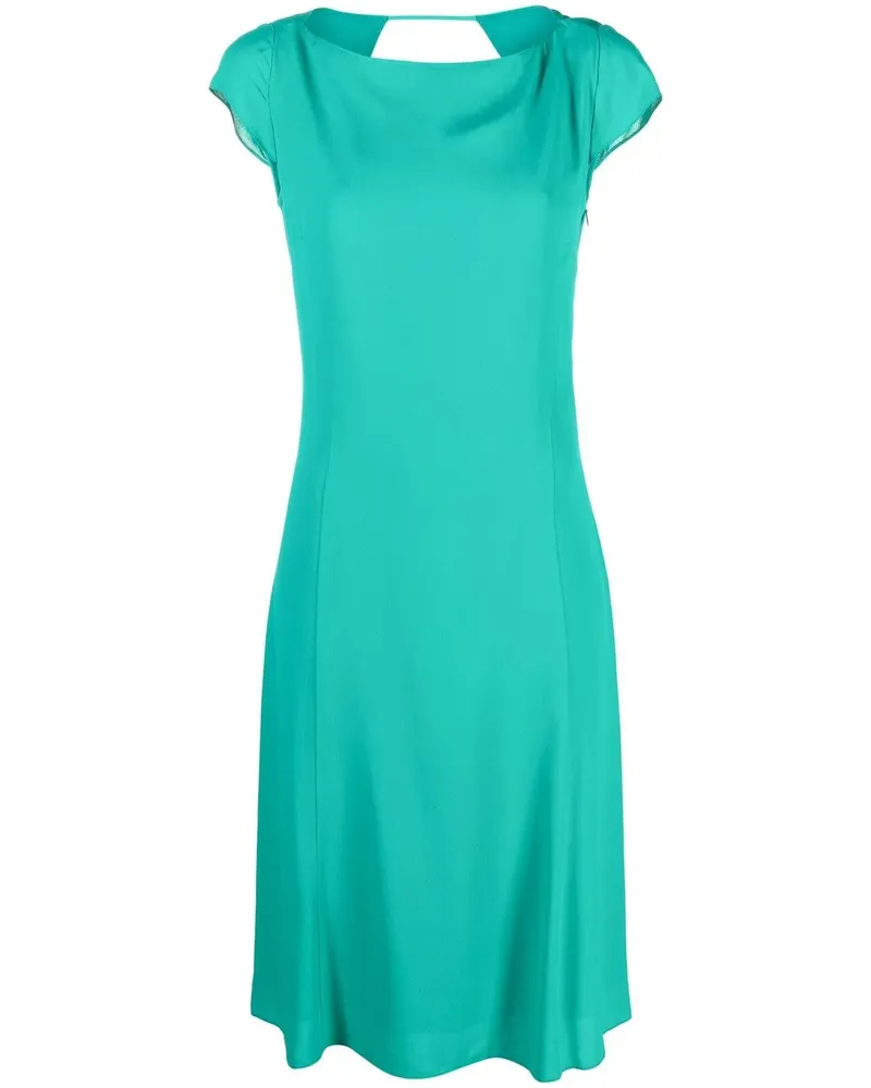 Patrizia Pepe Midikleid mit kurzen Ärmeln - Grün Grün
