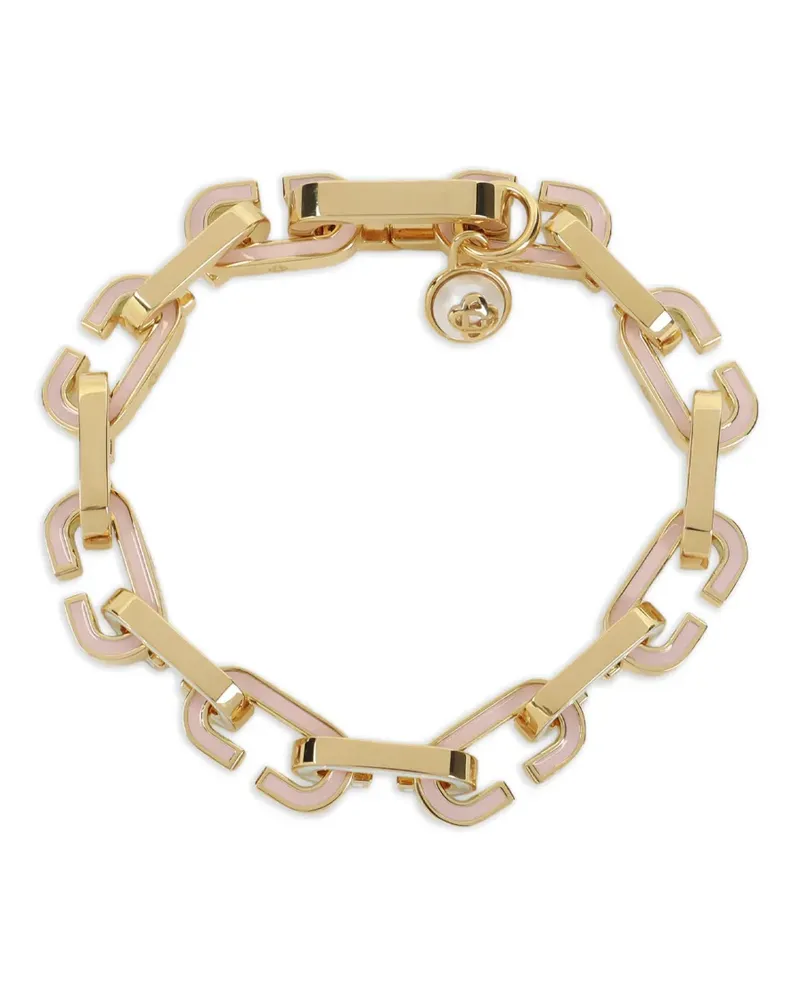 Casablanca Paris chain charm brass bracelet - Gold Gold