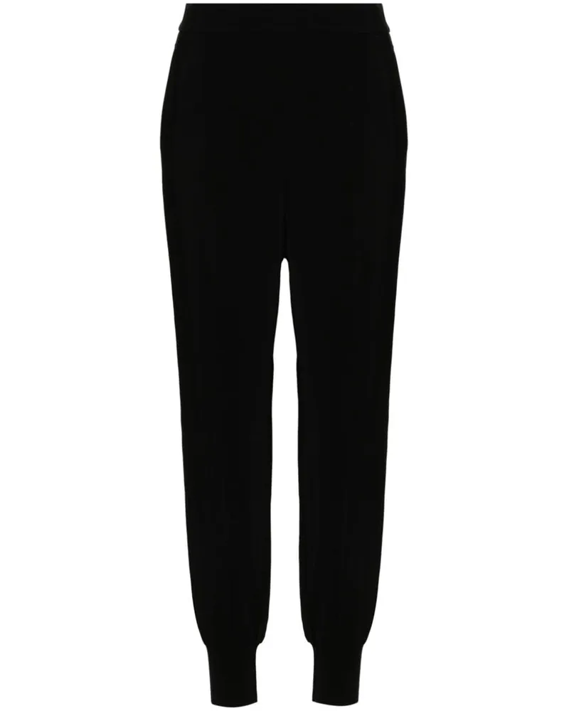 Stella McCartney Jogginghose mit elastischem Bund - Schwarz Schwarz