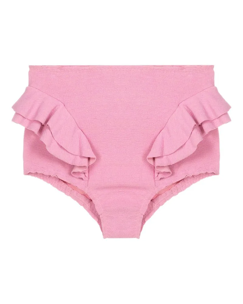 Clube Bossa Hopi Bikinihöschen mit Rüschen - Rosa Rosa
