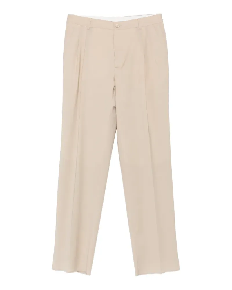 Manuel Ritz pleated-front tailored trousers - Nude Nude