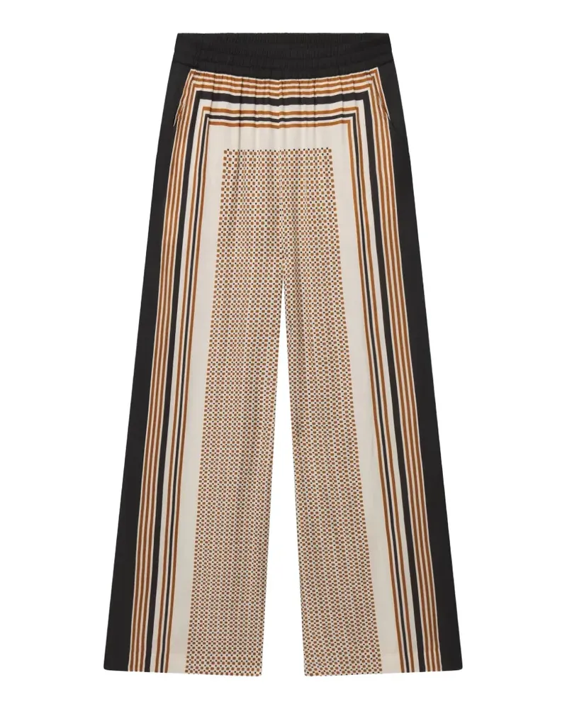 A.L.C. A C. Tyler printed palazzo pants - Nude Nude