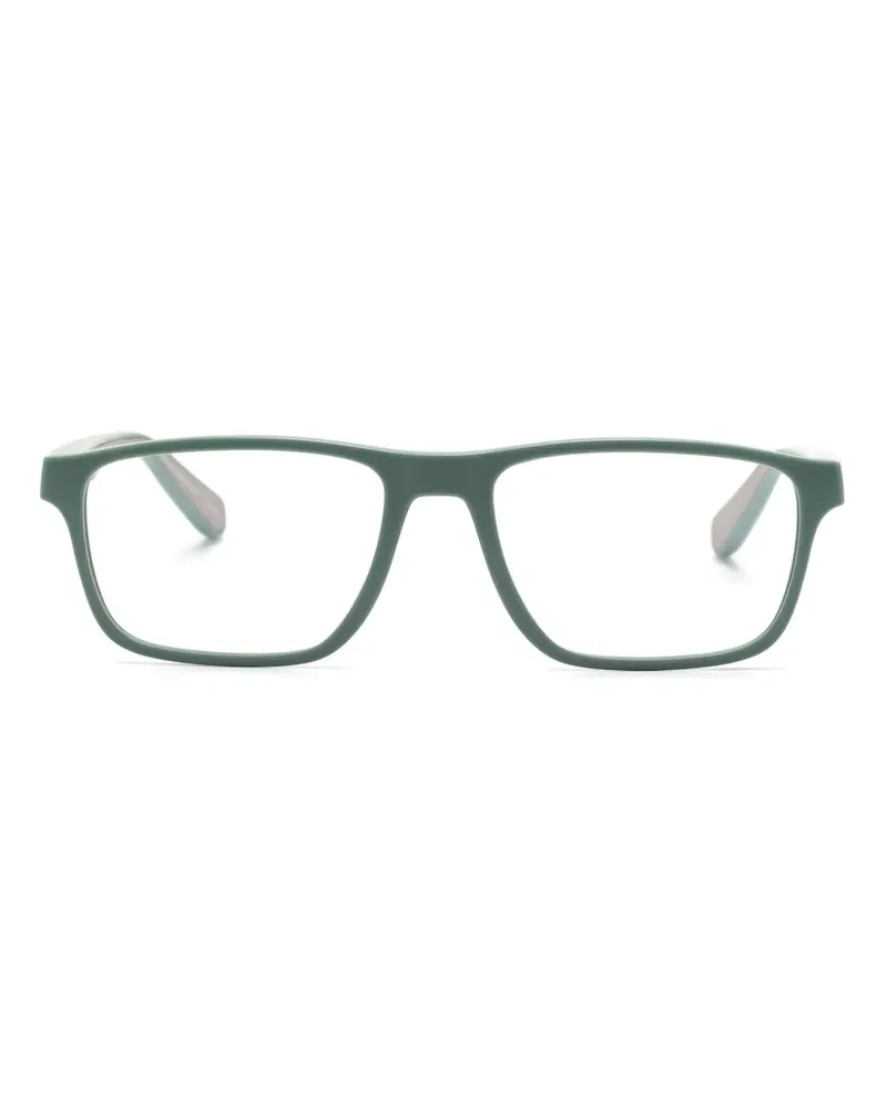 Emporio Armani Brille mit eckigem Gestell - Grün Grün