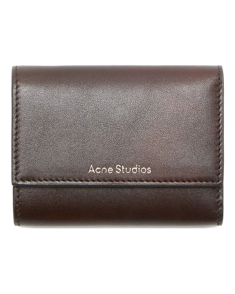 Acne Studios leather cardholder - Braun Braun