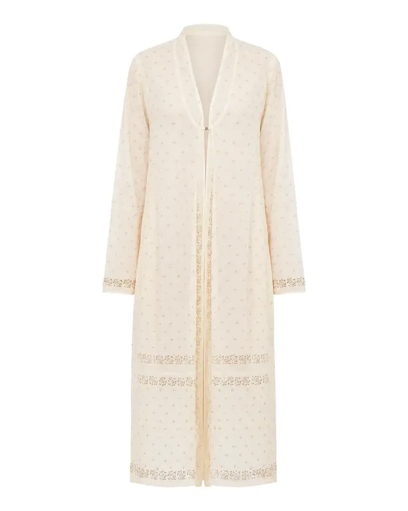 dosa Firenze V-neck dress - Nude Nude