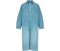 Klassischer Trenchcoat - Blau