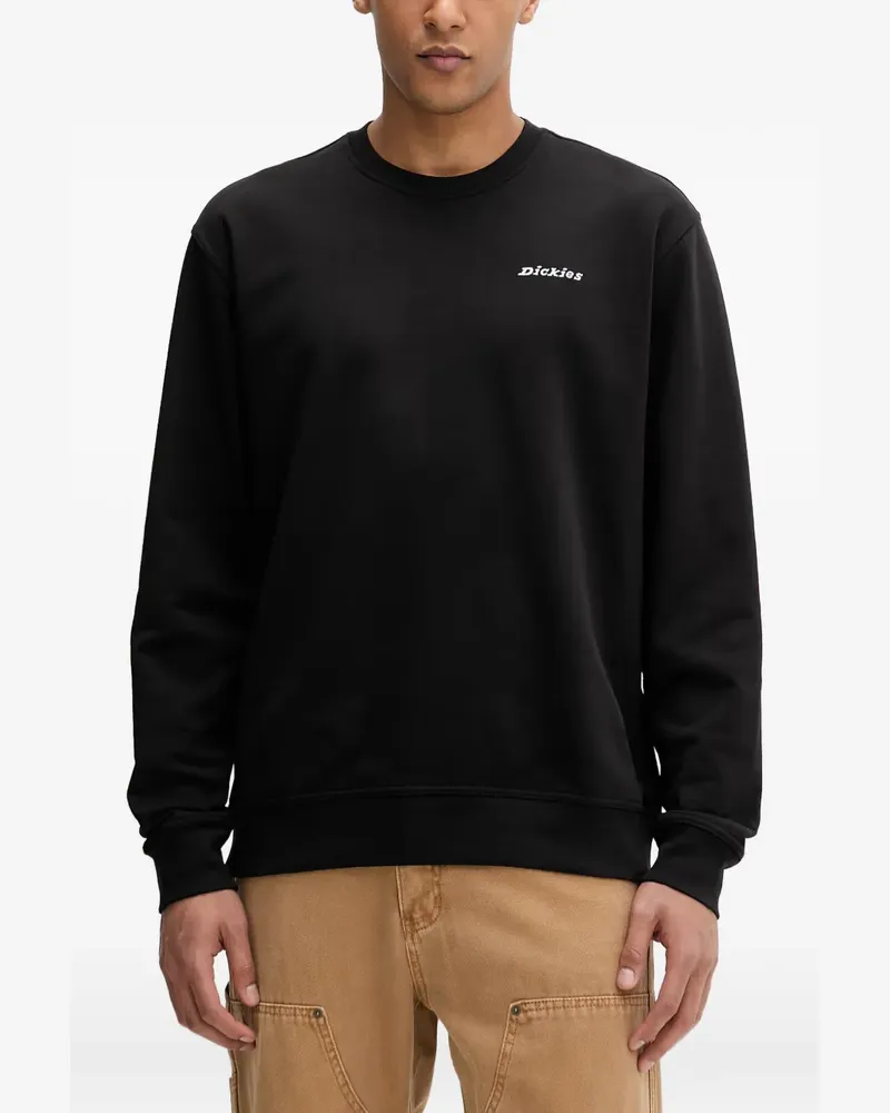 Dickies Sweatshirt mit Logo-Stickerei - Schwarz Schwarz