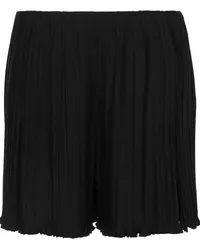 Lanvin Shorts mit Falten Schwarz