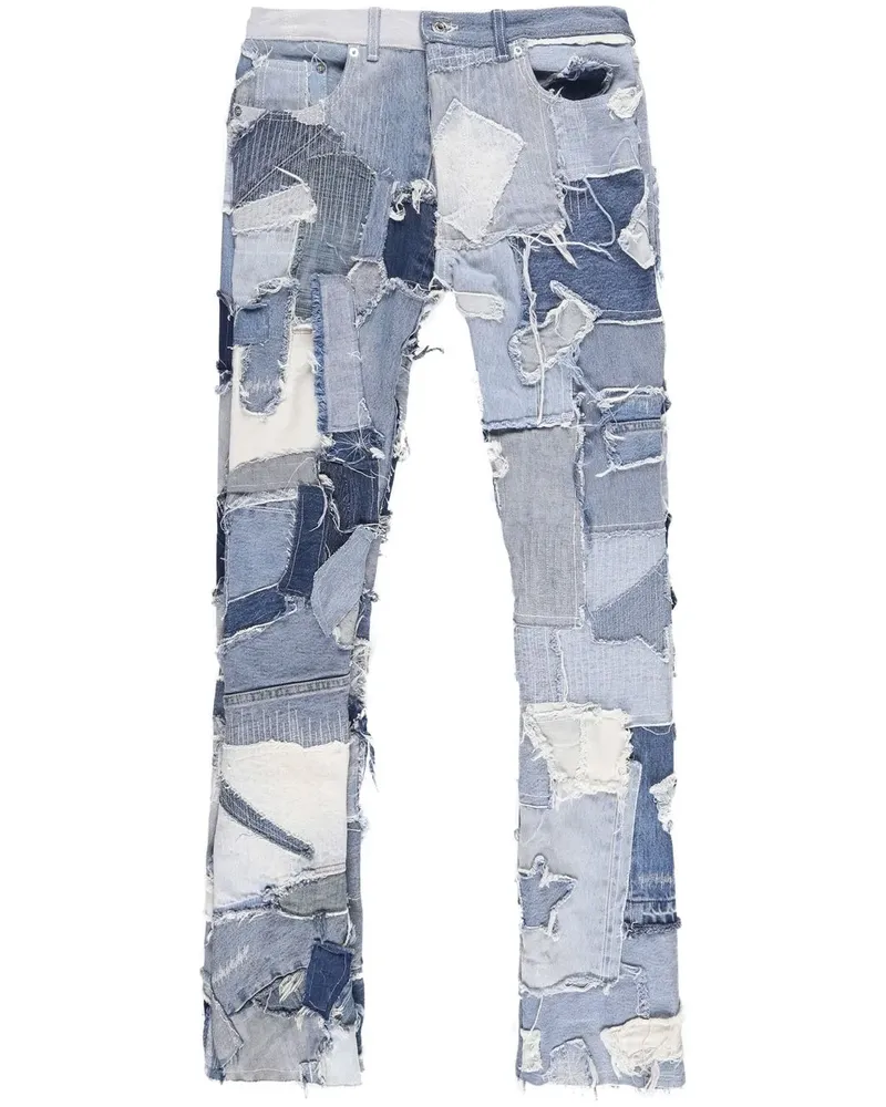 GALLERY DEPT. Logan Jeans im Patchwork-Look - Blau Blau