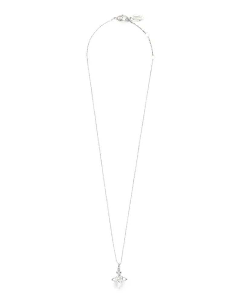 Vivienne Westwood Halskette mit Reina-Anhänger - Silber Silber