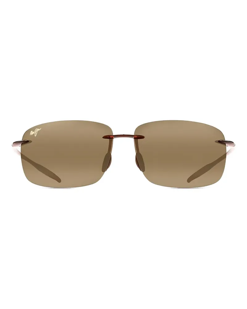 Maui Jim Rahmenlose Breakwall Sonnenbrille - Braun Braun