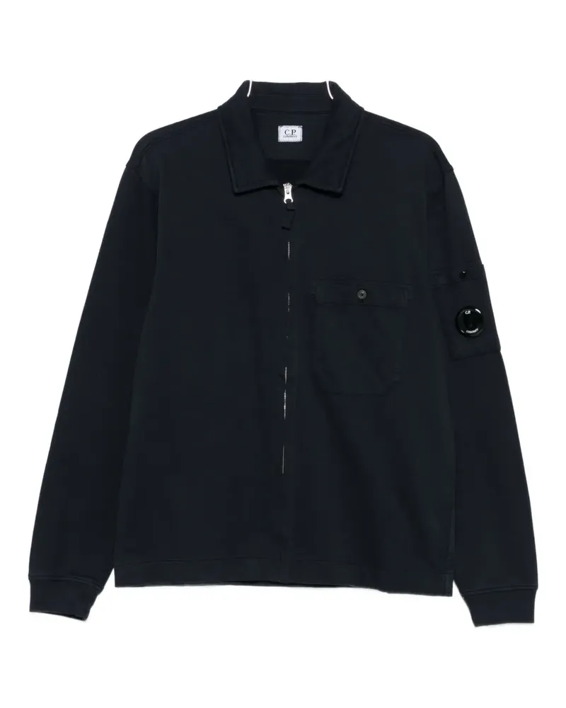 C.P. Company zip-up bomber jacket - Blau Blau