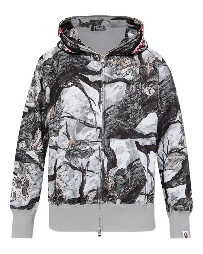 BAPE Tree Edge Hoodie - Weiß Weiß
