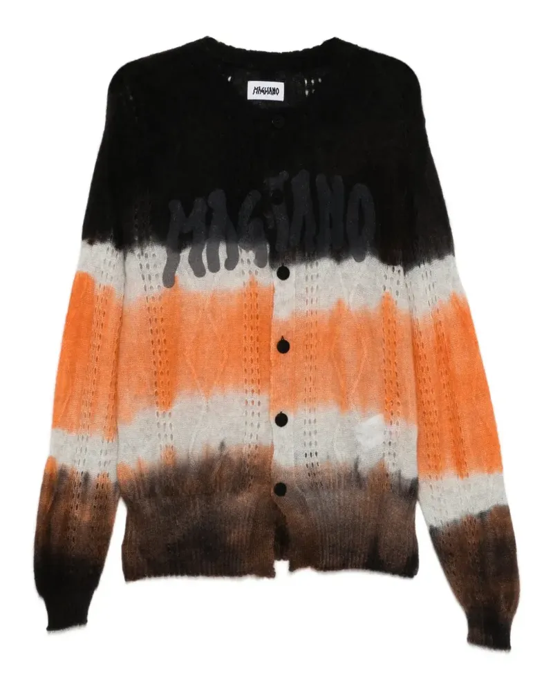 Magliano Psychedelic Bimbo Cardigan - Orange Orange