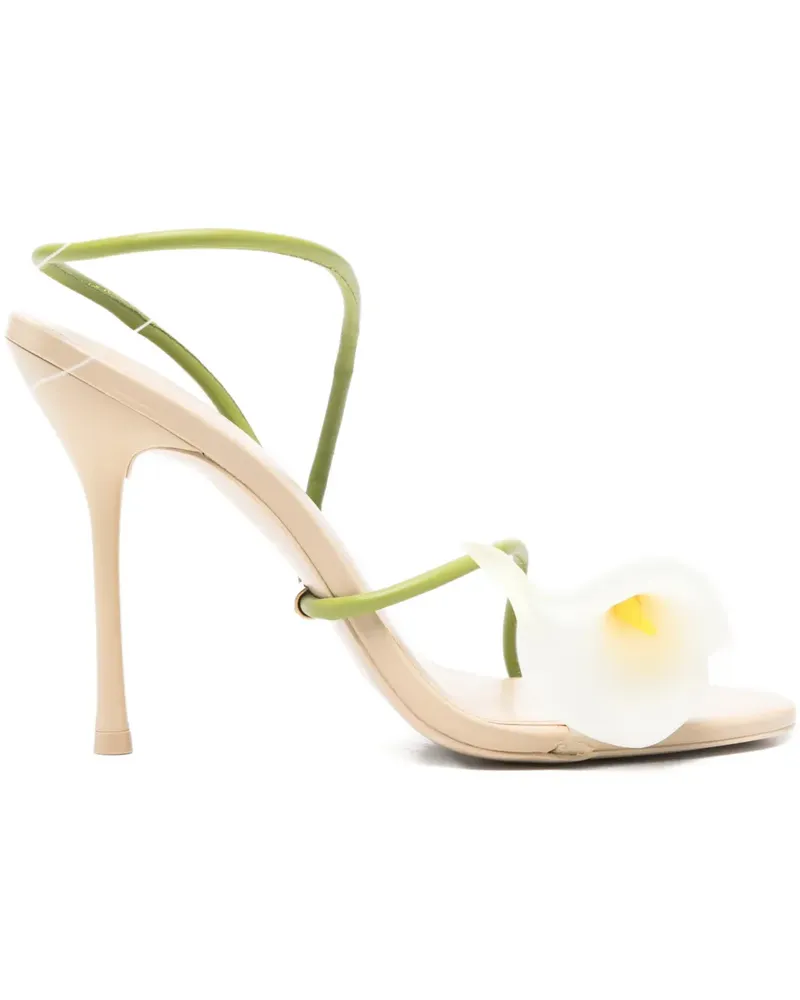Cult Gaia 120mm Cassidy stiletto sandals - Grün Grün
