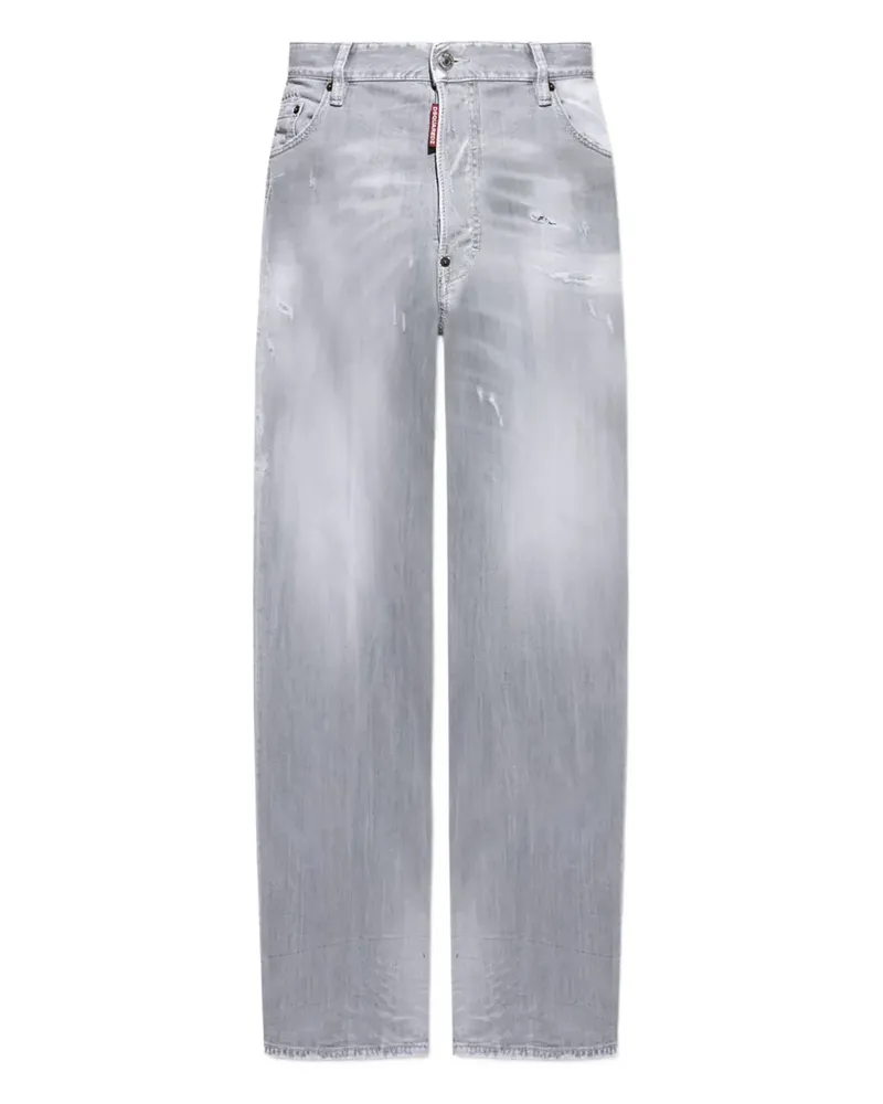 Dsquared2 Ausgeblichene Jeans - Grau Grau