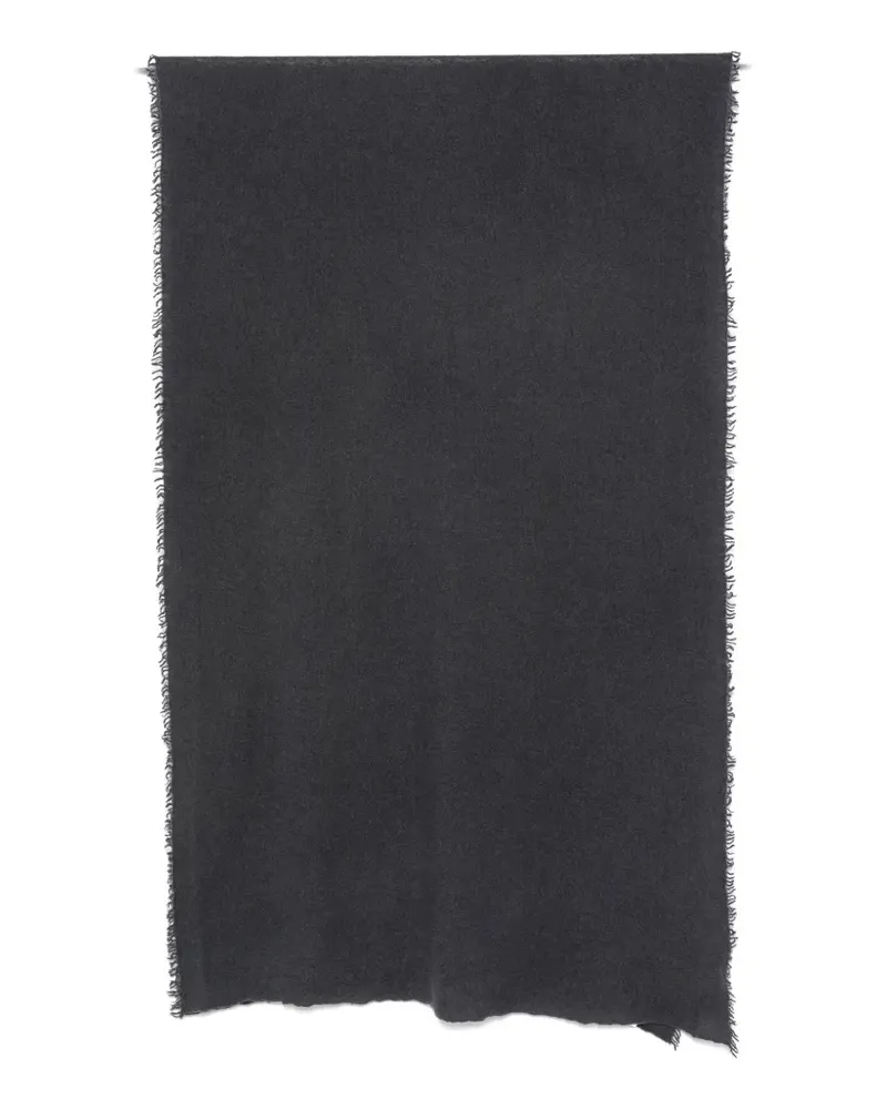 Faliero Sarti Adriel frayed-edge scarf - Grau Grau