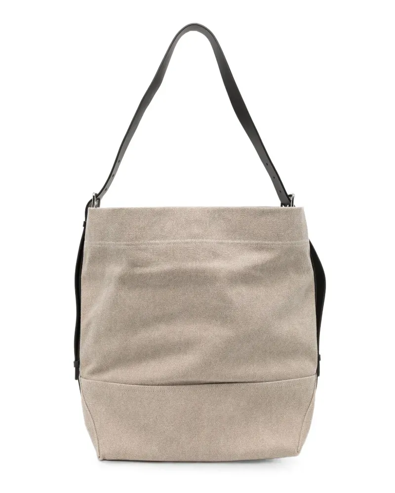 Christophe Lemaire belted tote bag - Nude Nude