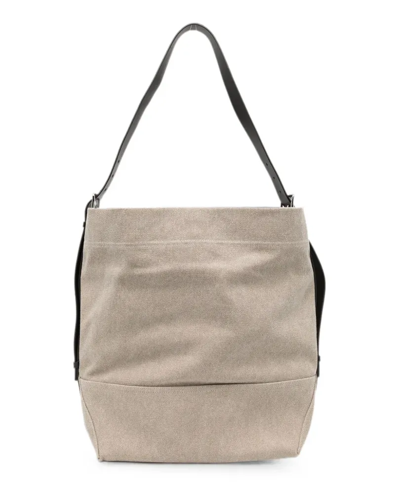 Christophe Lemaire belted tote bag - Nude Nude