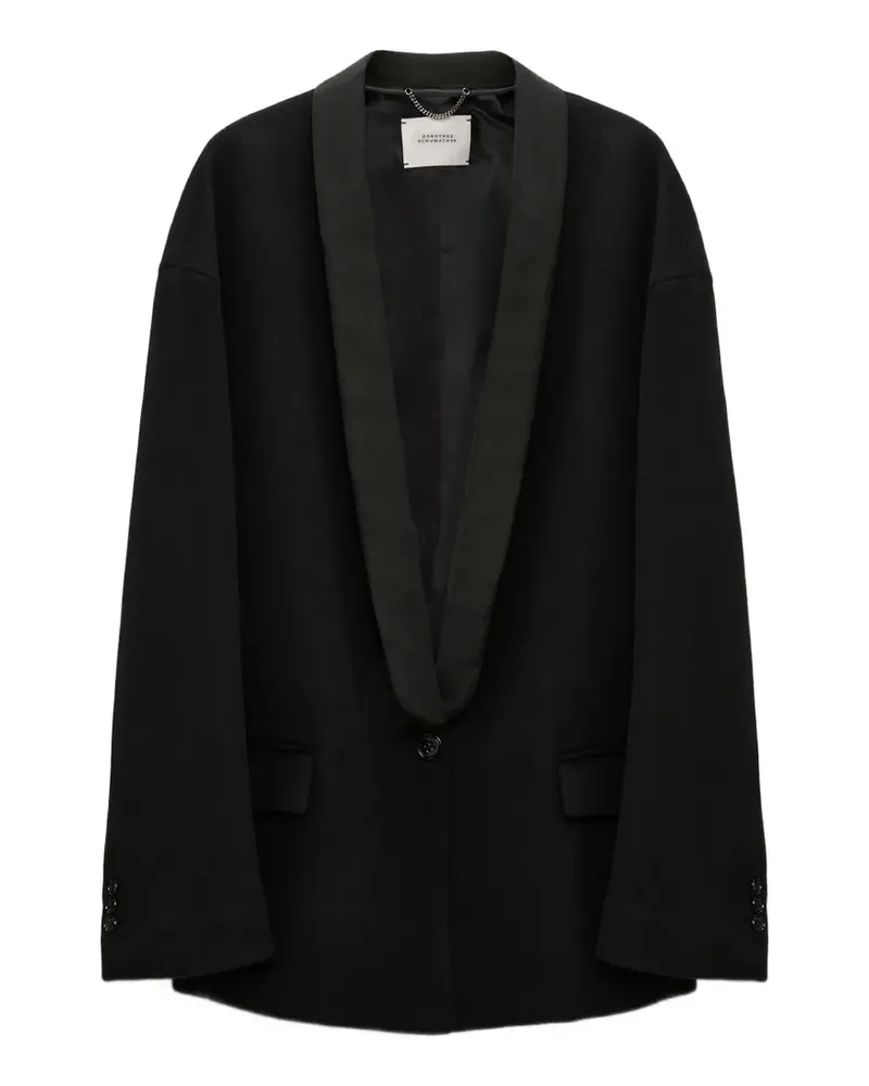 Dorothee Schumacher Einreihiges Sakko - Schwarz Schwarz