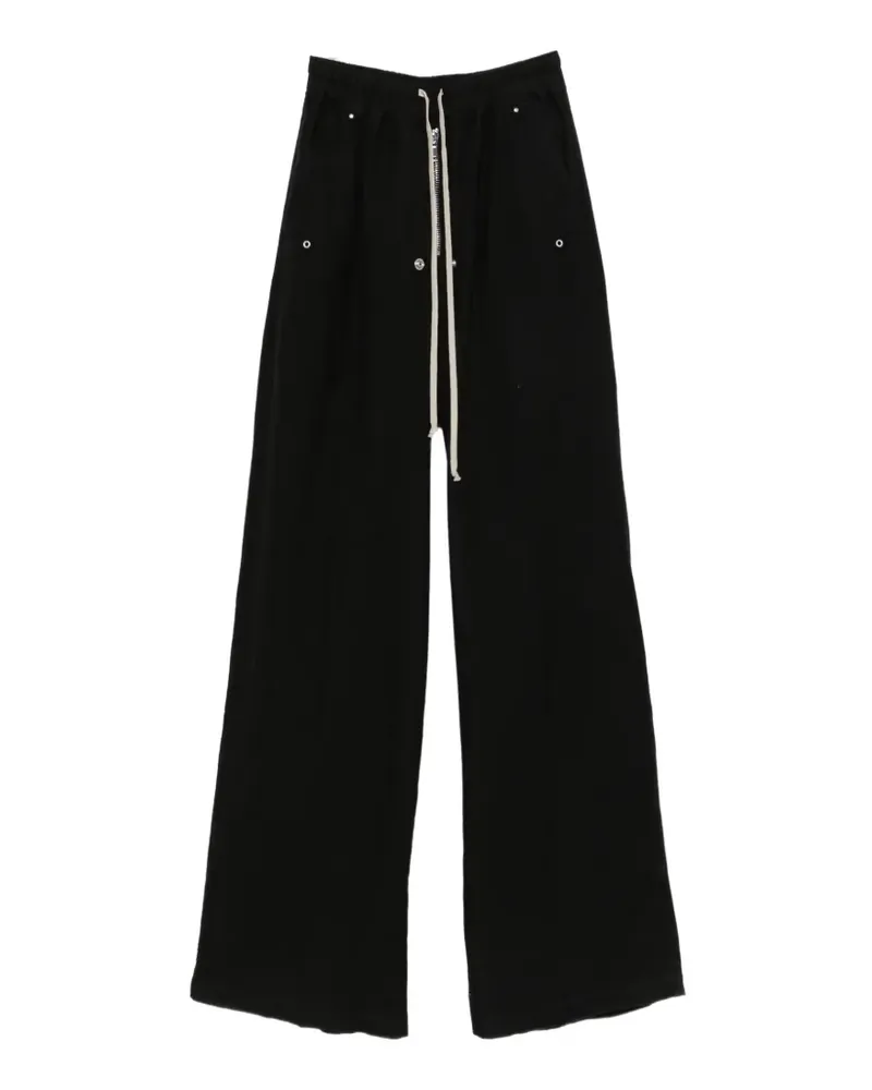 DRKSHDW by Rick Owens Geth Belas drawstring wide-leg trousers - Schwarz Schwarz