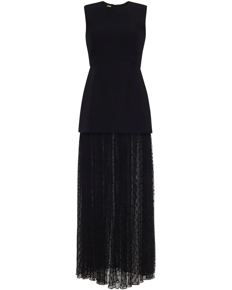 Adam Lippes Odette Maxikleid - Schwarz Schwarz