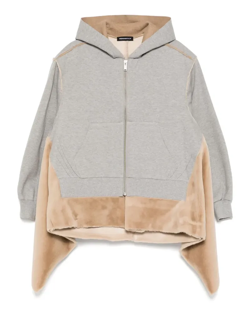 Undercover Jacke mit Kontrasteinsatz - Grau Grau