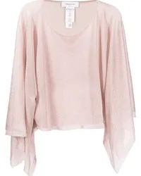 Fabiana Filippi Drapierte Bluse Rosa