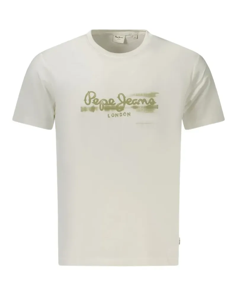 Pepe Jeans T-Shirt mit Logo-Print - Nude Nude