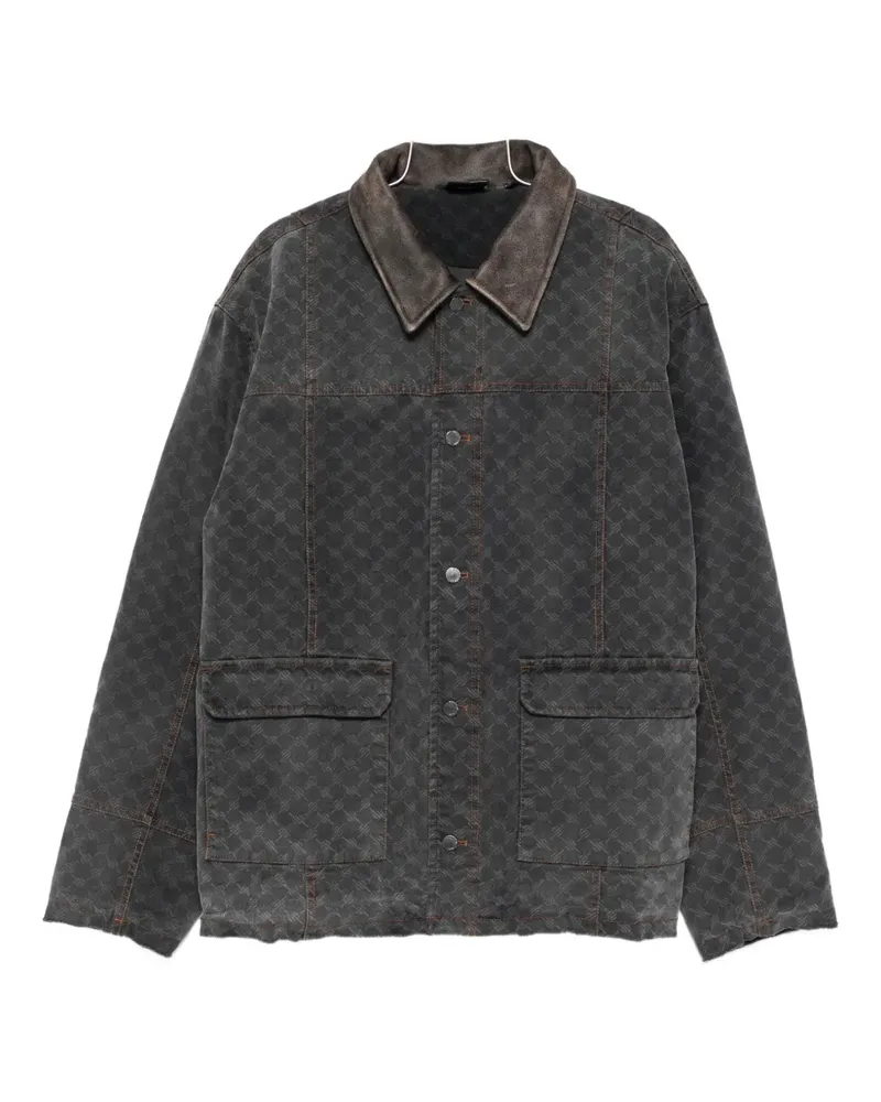 Daily Paper patterned pocket jacket - Grau Grau