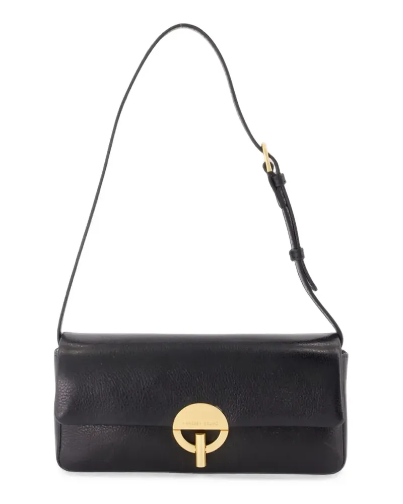 Vanessa Bruno Moon Schultertasche - Schwarz Schwarz