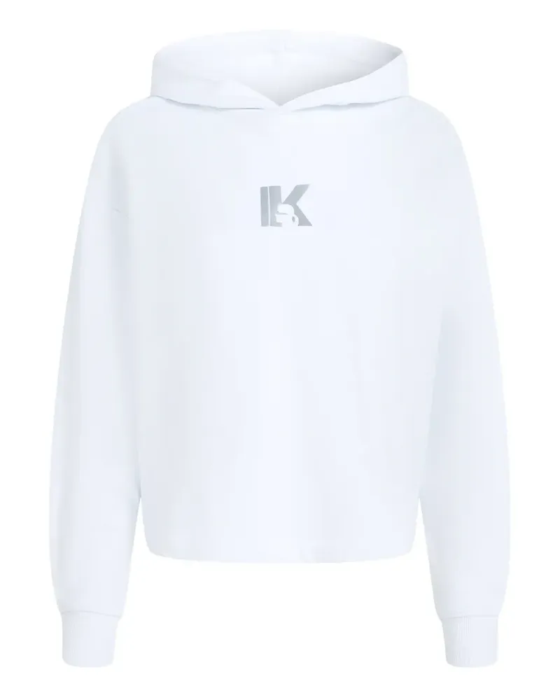 Karl Lagerfeld Hoodie mit Logo - Weiß Weiß