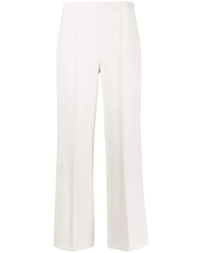 Max Mara Ausgestellte Cropped-Hose Nude