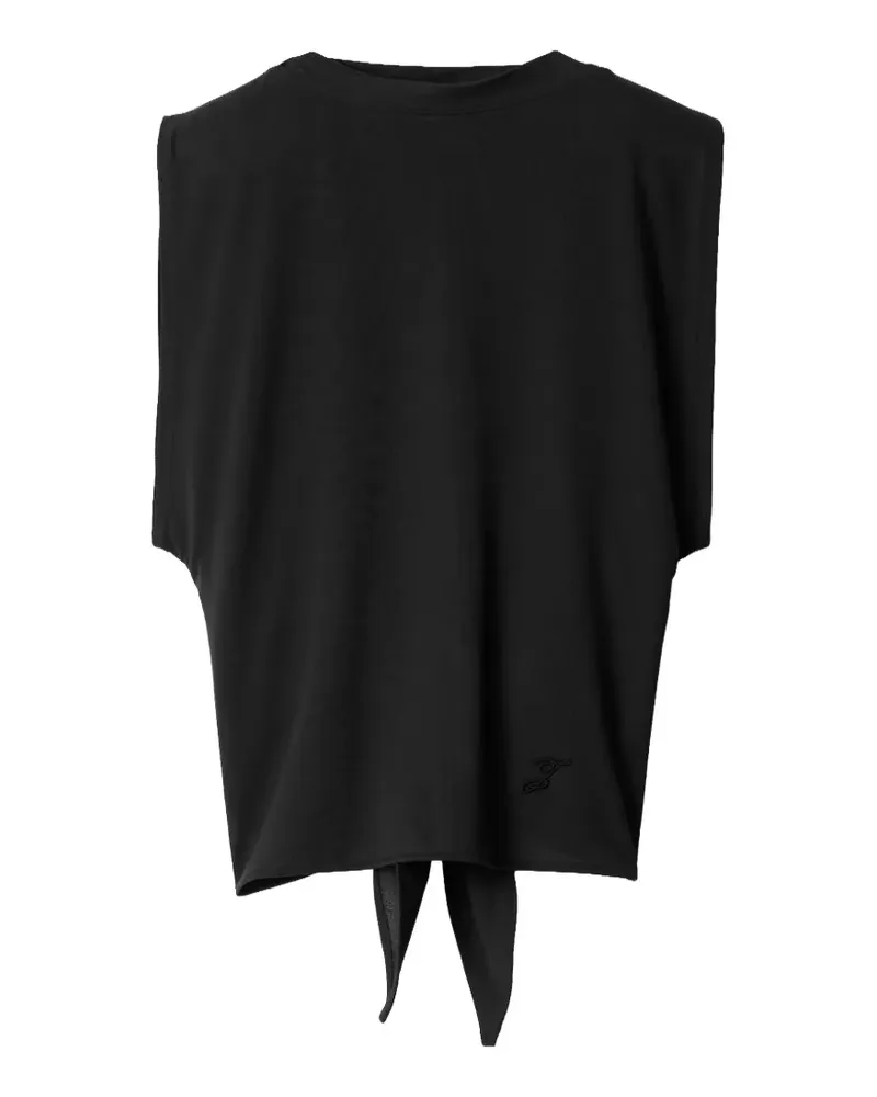 Jacquemus Marcel open-back blouse - Schwarz Schwarz