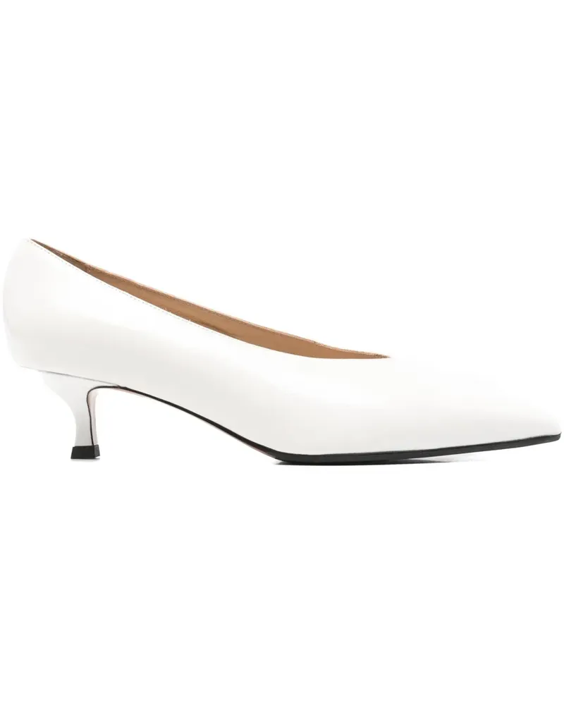 Fabio Rusconi 45mm Scarlino pointed-toe pumps - Weiß Weiß