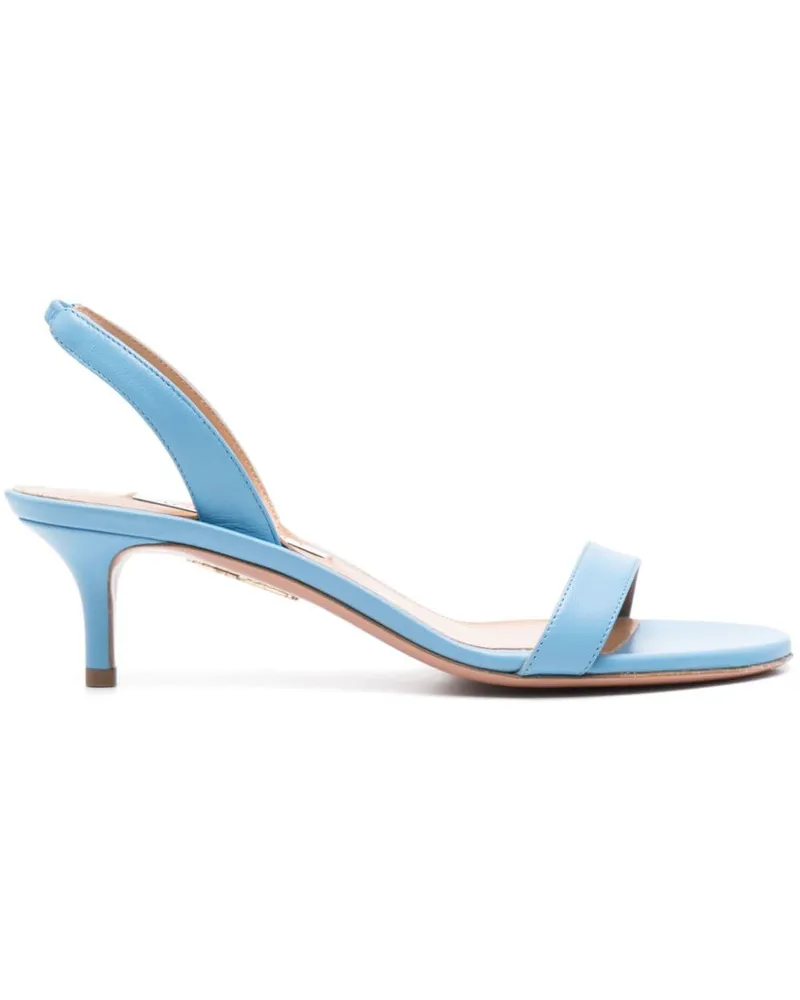 Aquazzura So Nude Sandalen 50mm - Blau Blau