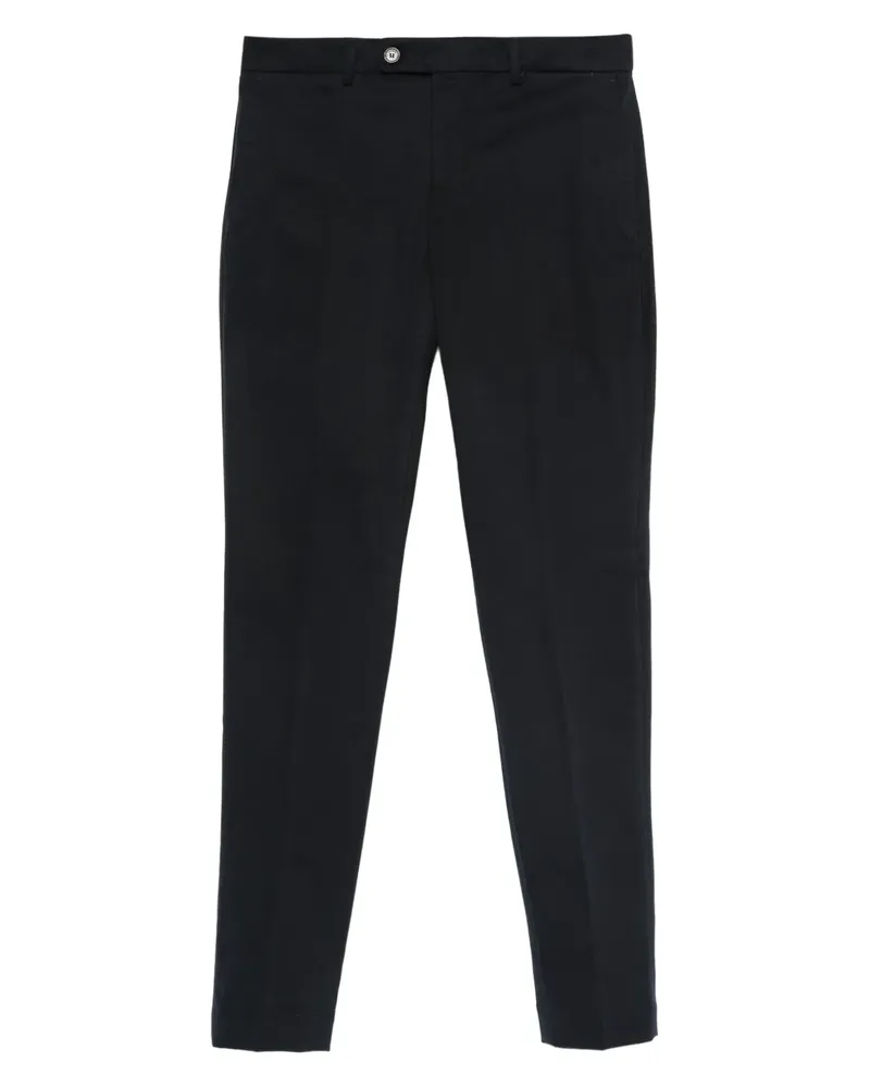 Incotex Hose mit geradem Bein - Schwarz Schwarz