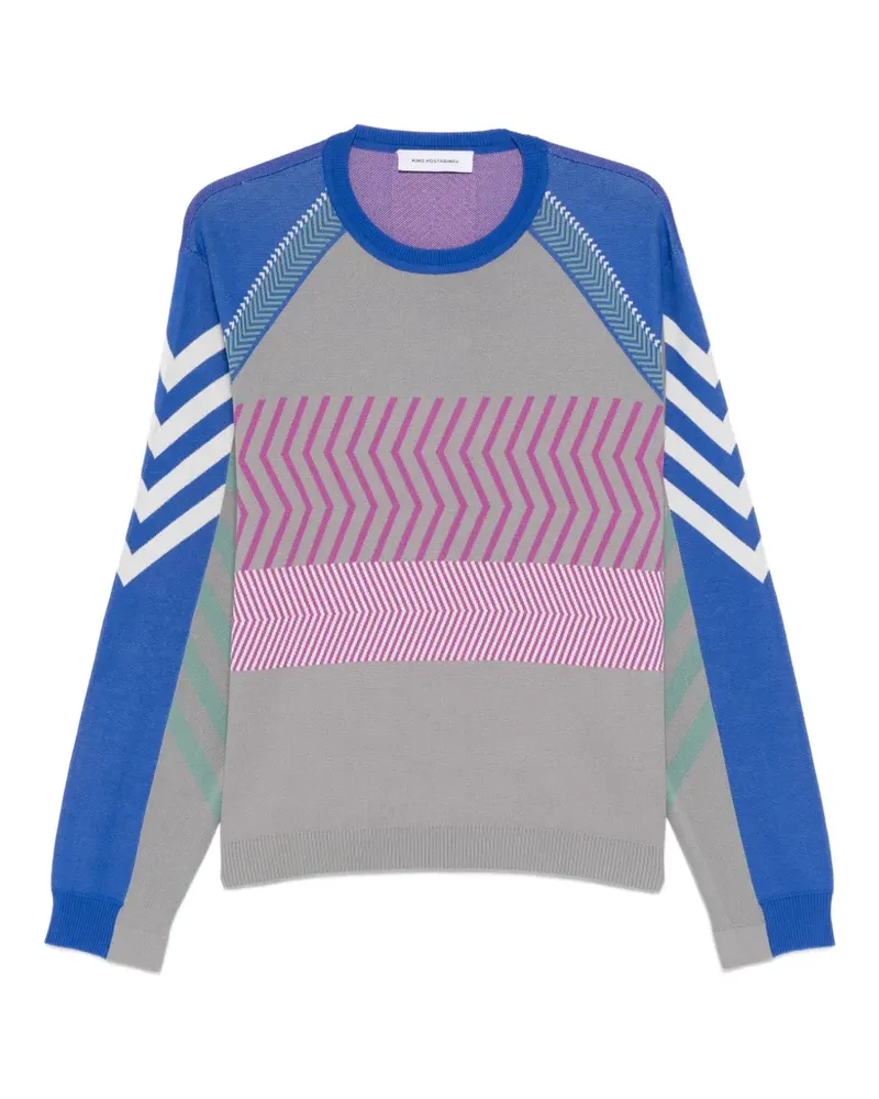 KIKO KOSTADINOV Gizi Pullover mit Einsätzen - Grau Grau