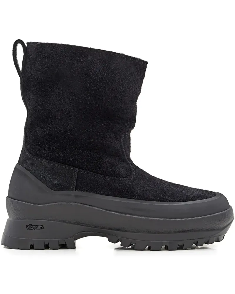 Diemme Wildlederstiefel mit runder Kappe - Schwarz Schwarz