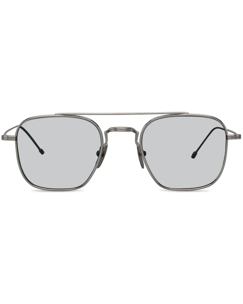 Thom Browne Getönte Pilotenbrille - Grau Grau