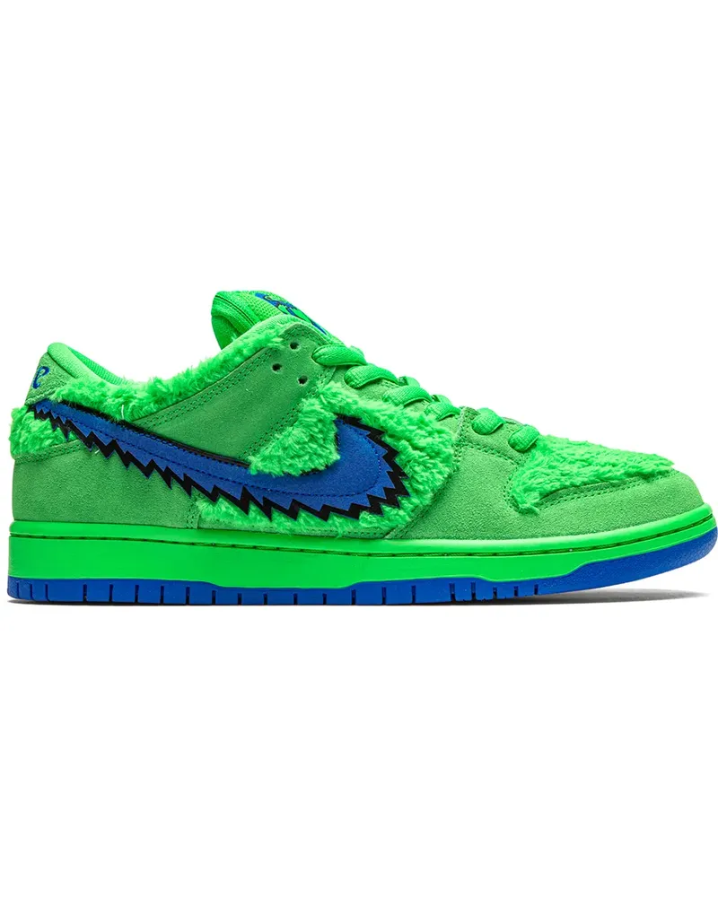 Nike SB Dunk Low Grateful Dead-Green Bear Sneakers - Grün Grün