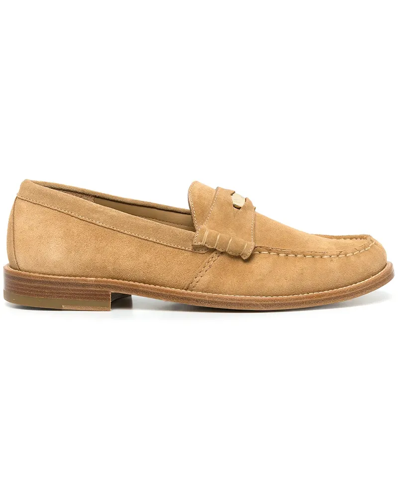 RHUDE Penny-Loafer aus Wildleder - Braun Braun
