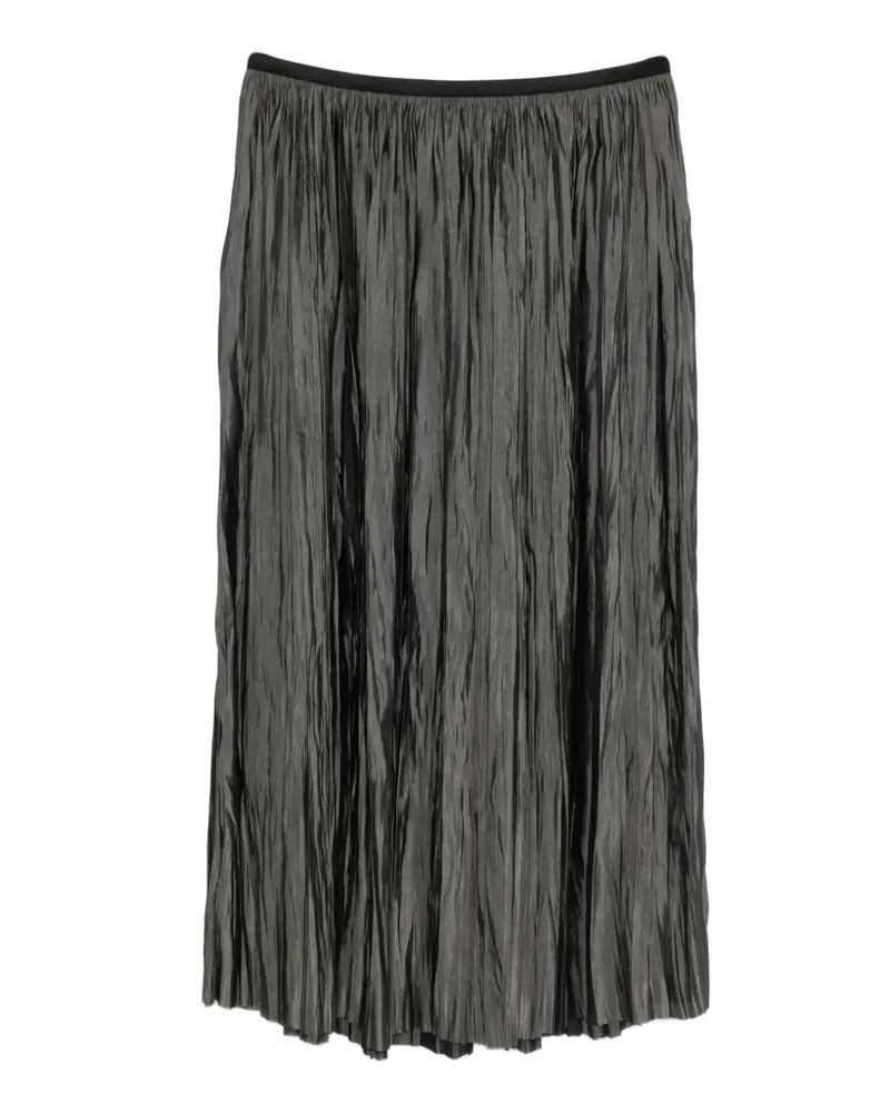Roberto Collina pleated midi skirt - Grau Grau