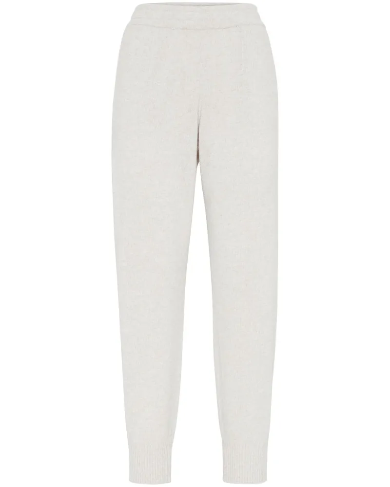 Brunello Cucinelli Klassische Sporthose - Weiß Weiß