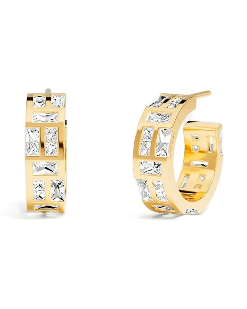 APM Monaco Ice Creolen - Gold Gold
