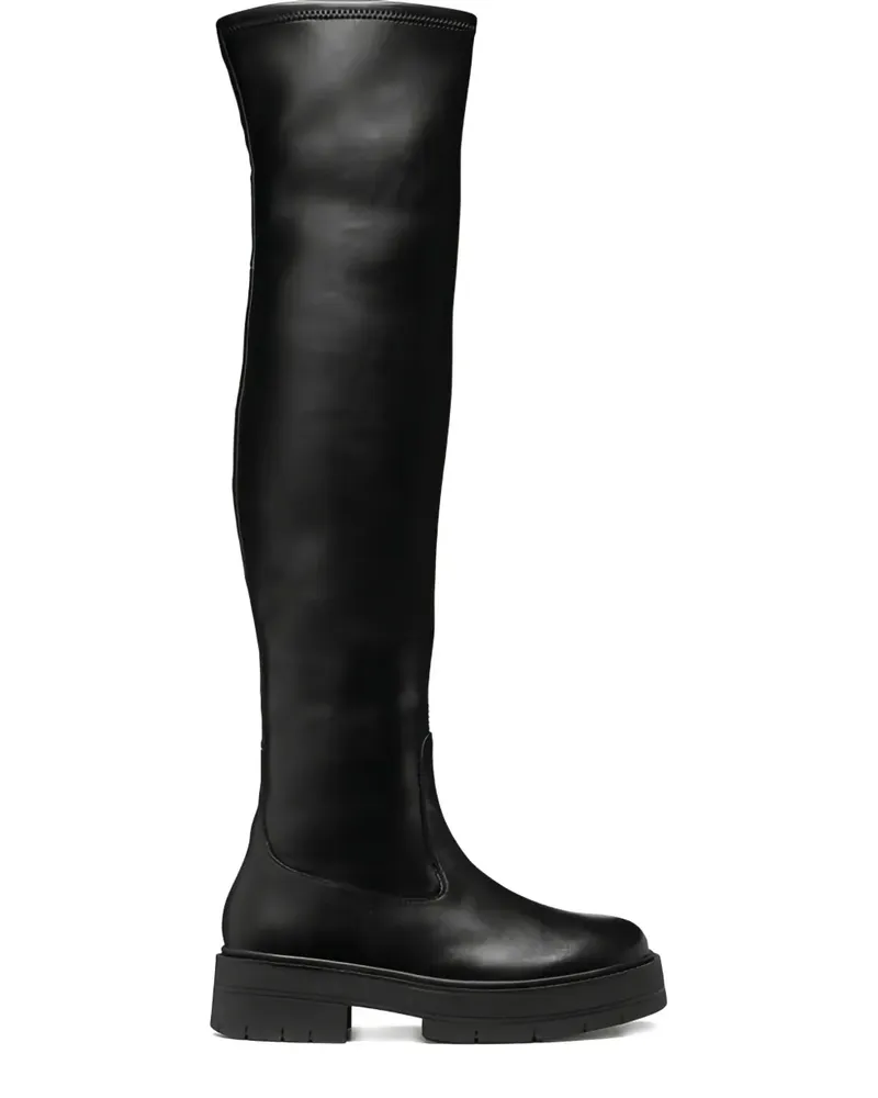 Geox Spherica EC7 Overknee-Stiefel - Schwarz Schwarz